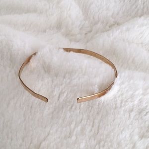 Jewelry - NEW ‘BADASS’ 14k Gold Hammered Cuff Jewelry - NEW ‘BADASS’ 14k Gold Hammered Cuff